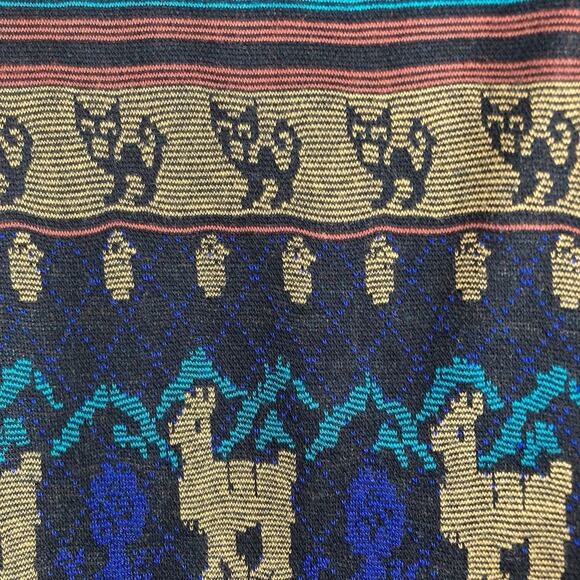 Vintage Melrose Knits By Christian De Castelnau Aztec Vest Skirt‎ Set Size S/M - Picture 14 of 16